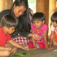 Ảnh sinh hoạt CLB cha mẹ tại huyện Tây Giang, tỉnh Quảng Nam