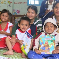 Ảnh sinh hoạt CLB cha mẹ tại huyện Tây Giang, tỉnh Quảng Nam