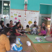 Ảnh sinh hoạt CLB cha mẹ tại huyện Tây Giang, tỉnh Quảng Nam